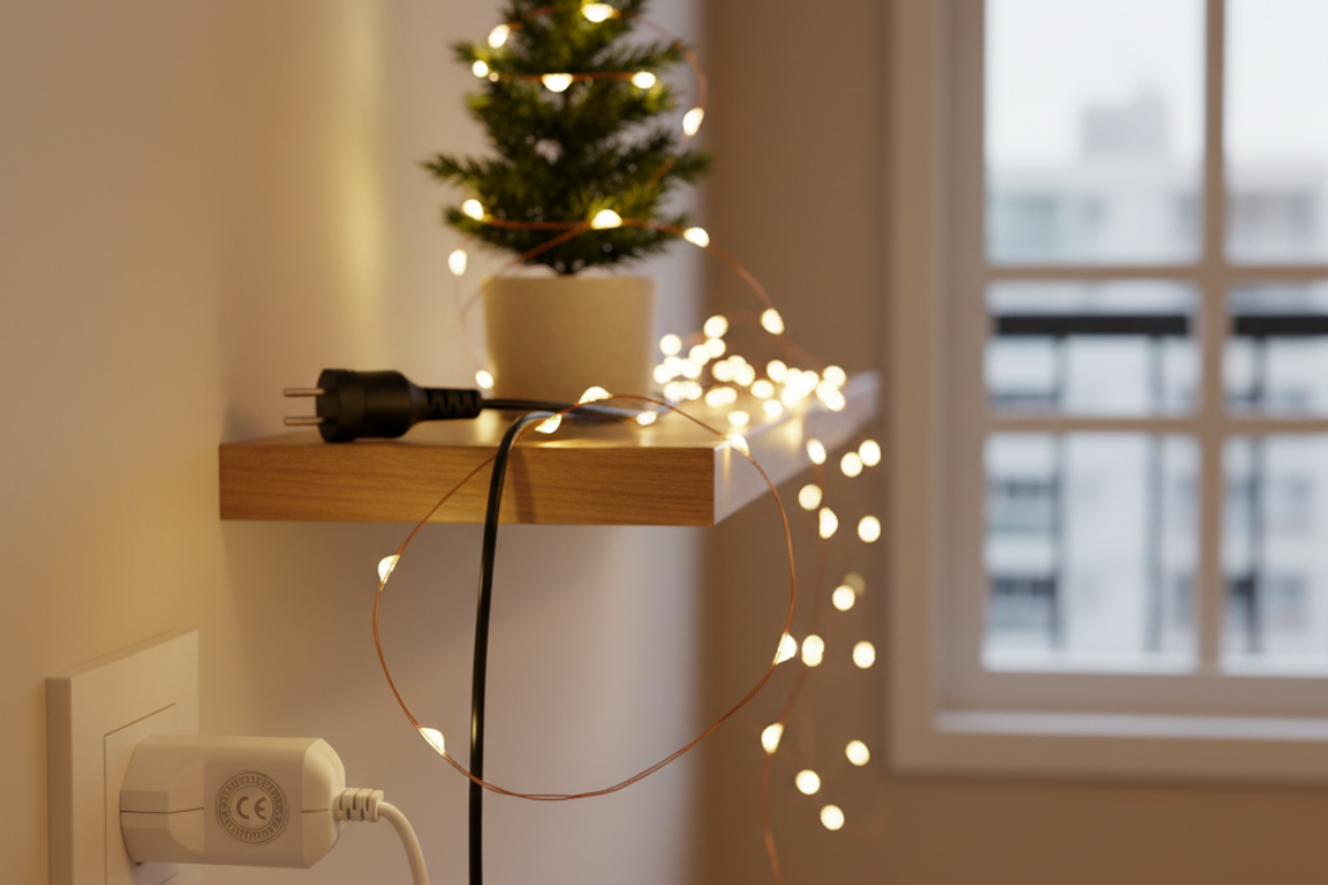 Melhor Iluminação Natalina Custo-Benefício: Guia Técnico de Segurança (Inmetro/IP Rating), Consumo (LED vs. Micro LED) e Conectividade (Série em Cascada)