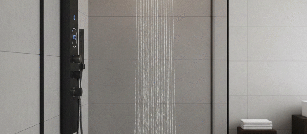 Melhor Ducha Eletrônica Custo-Benefício: Guia Técnico de Potência (Watts), Pressão Mínima (MCA) e Eficiência Hídrica
